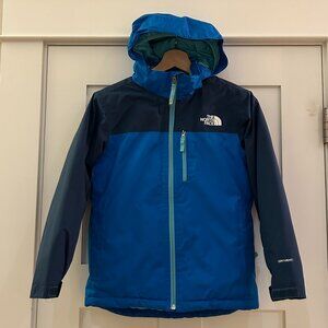 North Face Boys’ Freedom Insulated Jacket - Dark/light blue - Youth M 10/12